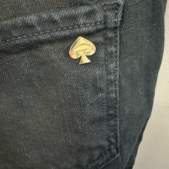 KATE SPADE | Women’s Size 25 Play Hooky Black Denim - Picture 7 of 9